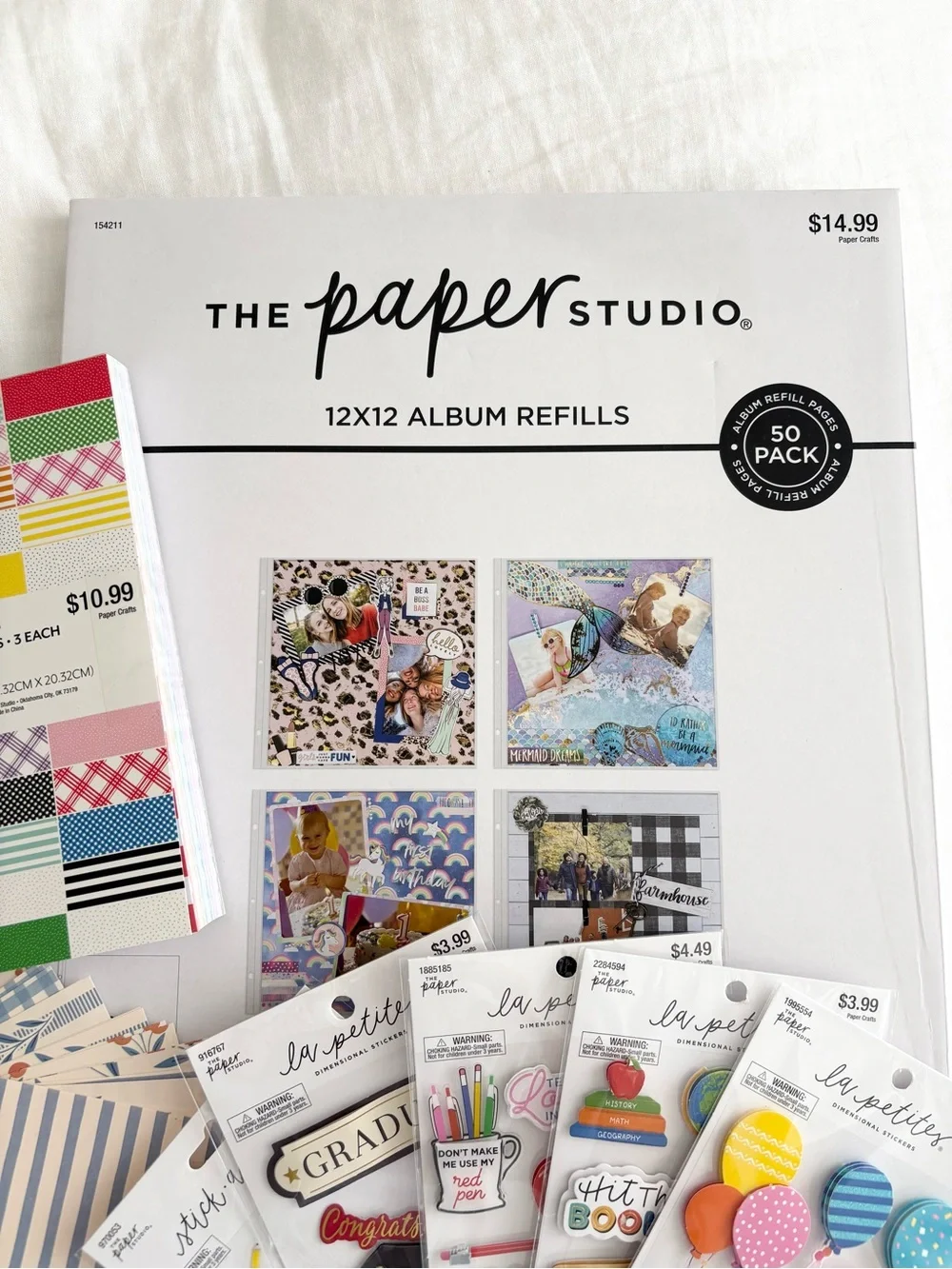 Scrapbook Supplies Bundle